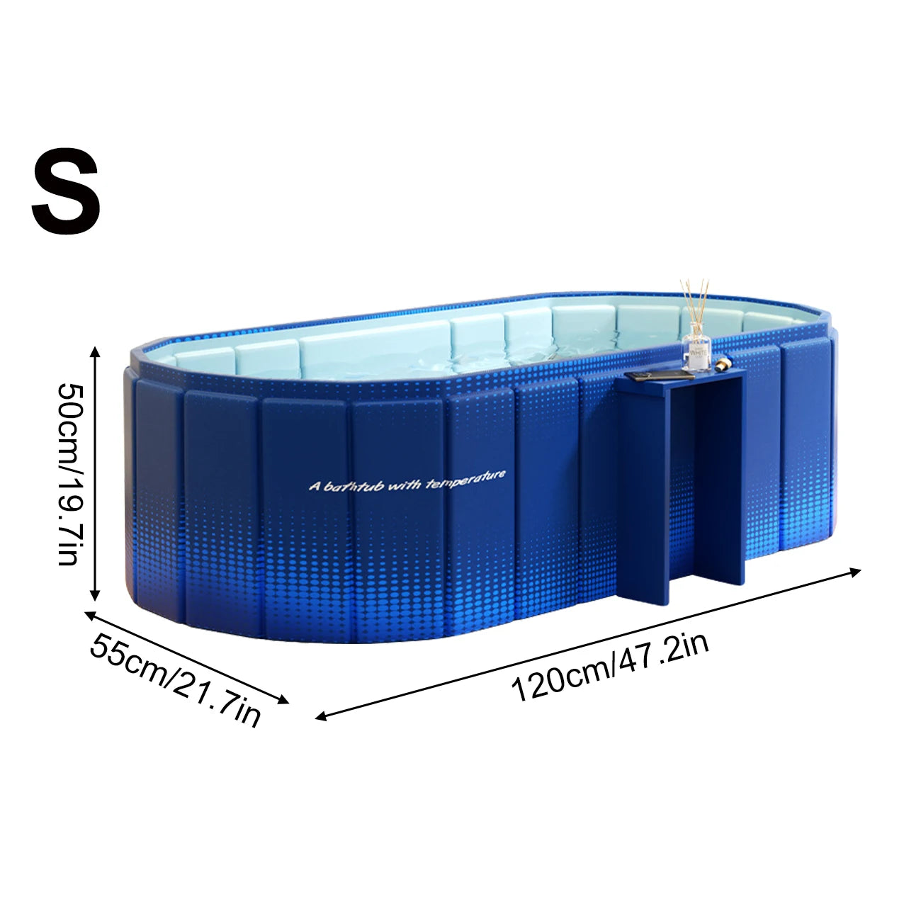 Frigusly Arctic Foldable Ice Bath Tub