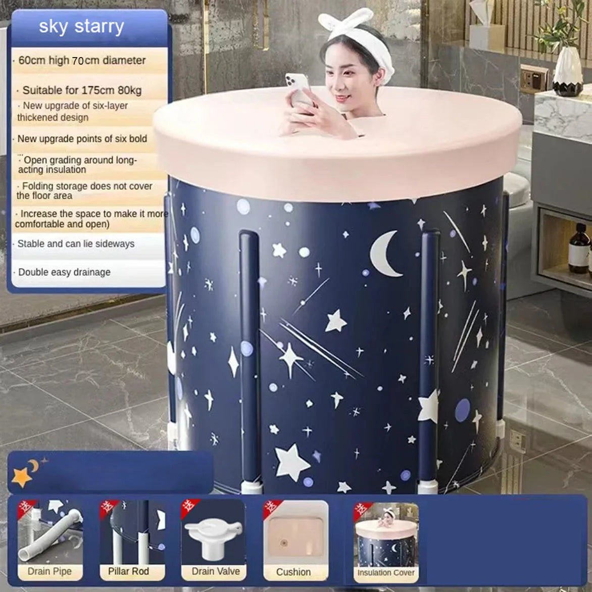 Frigusly PVC Ice Recovery Tub