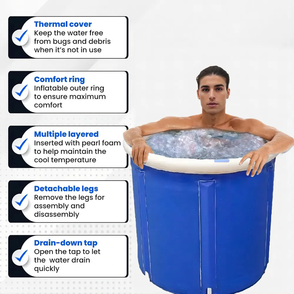 Frigusly Inflatable Cold Plunge Tub
