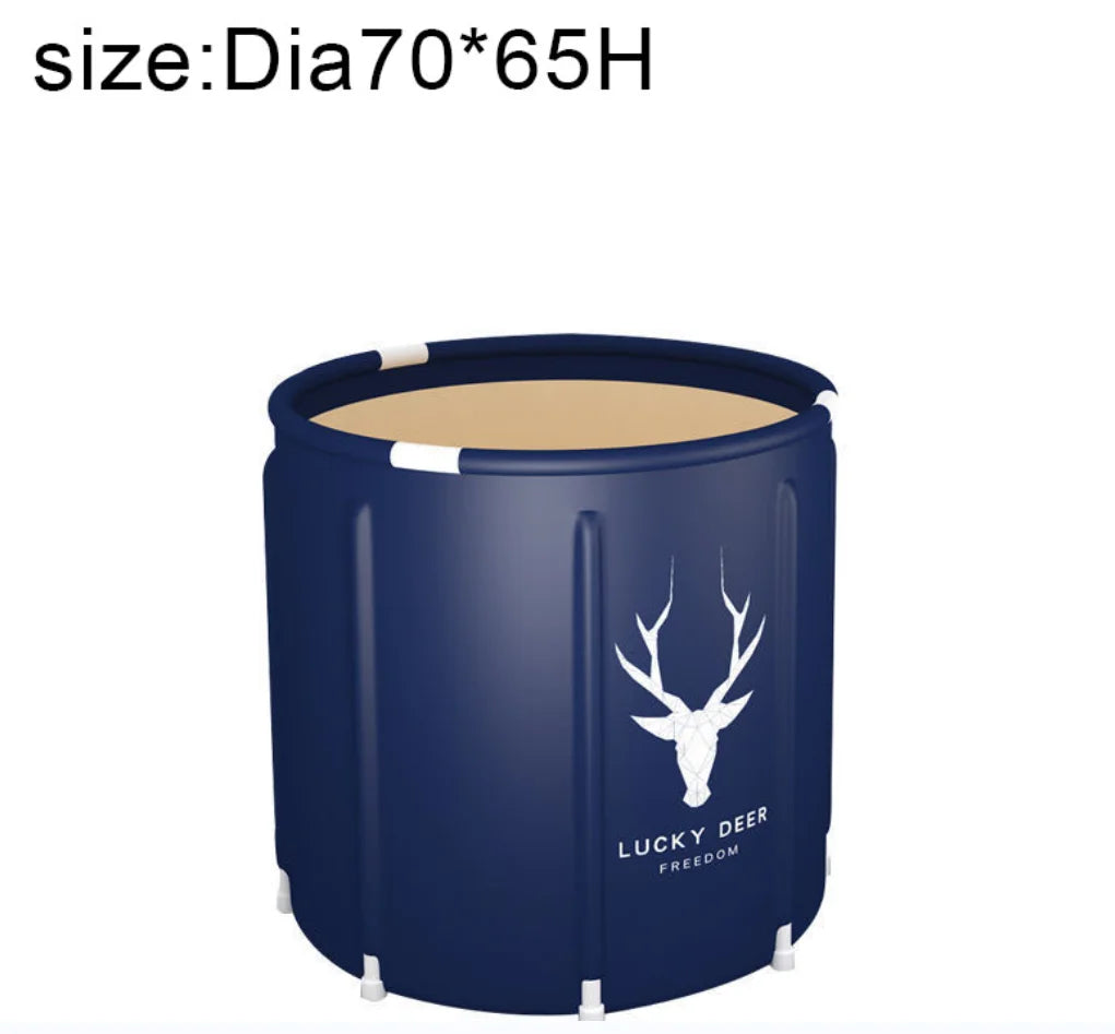 Frigusly Elk Print Ice Bath Bucket