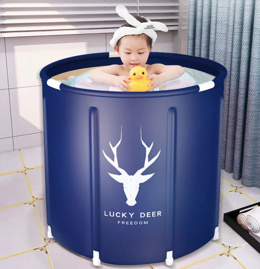 Frigusly Elk Print Ice Bath Bucket
