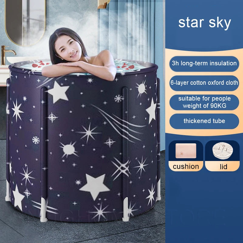 Frigusly Elk Print Ice Bath Bucket