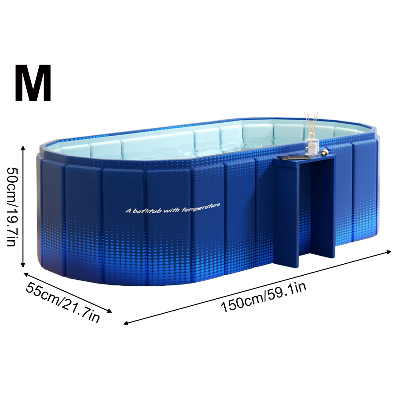 Frigusly Arctic Foldable Ice Bath Tub