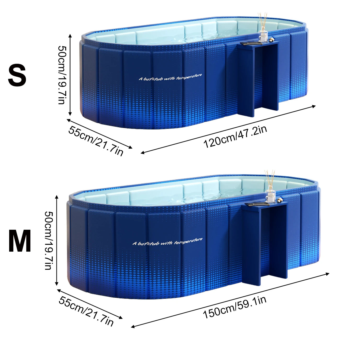 Frigusly Arctic Foldable Ice Bath Tub