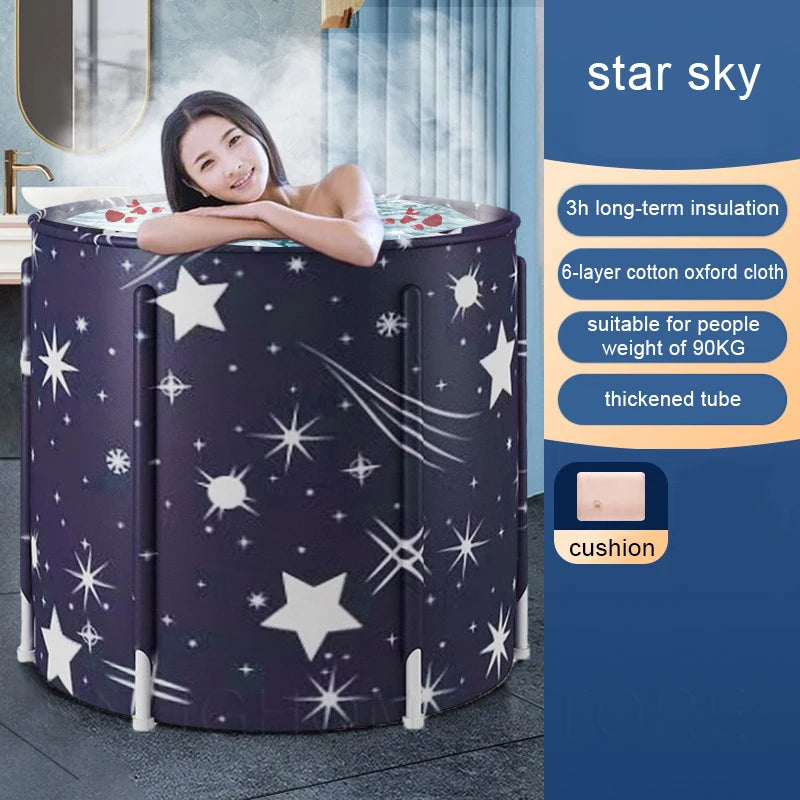 Frigusly Starlight Ice Bath Bucket