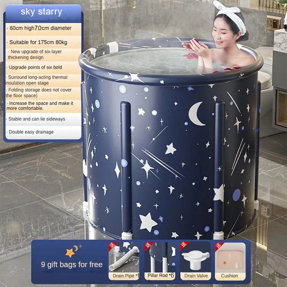 Frigusly PVC Ice Recovery Tub