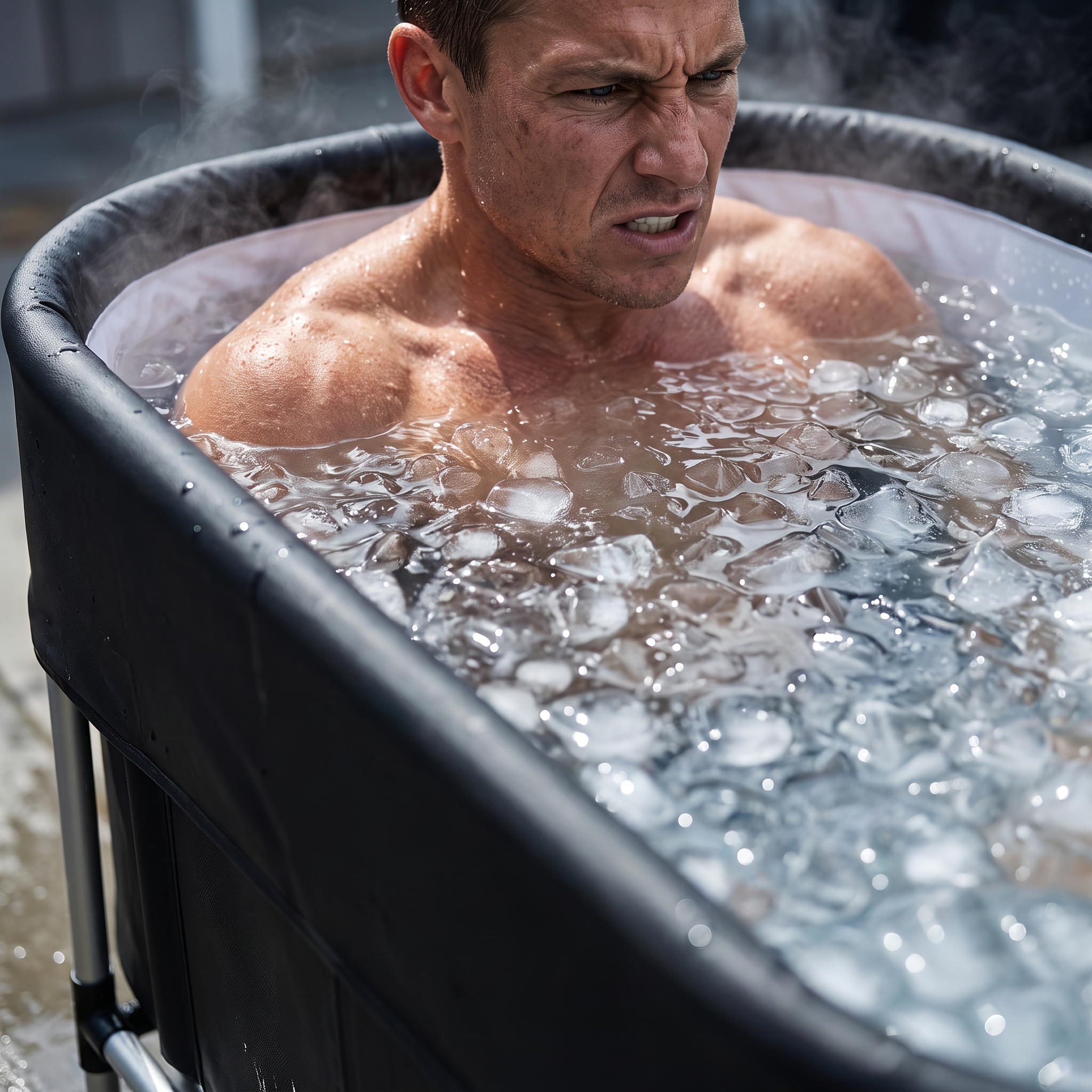 Metal Ice Bath – Floor-Standing Chill Reset