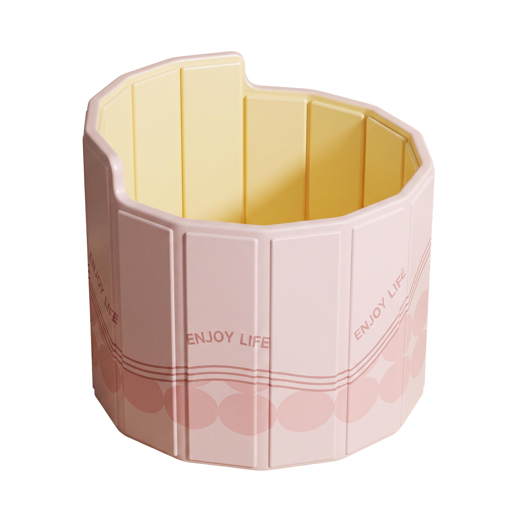 Round Ice Bath Tub – Pink