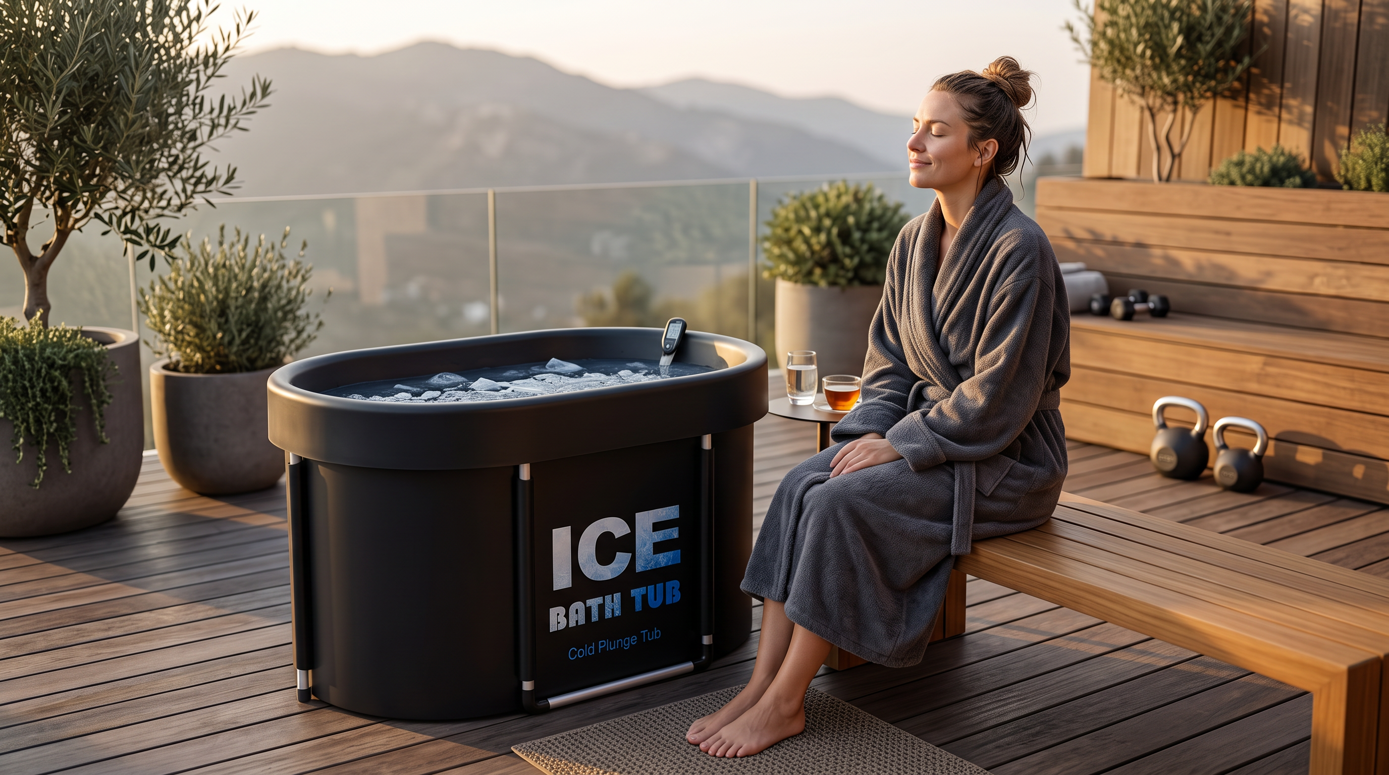 Ice Bath Tubs – 450L Oval Refreshing