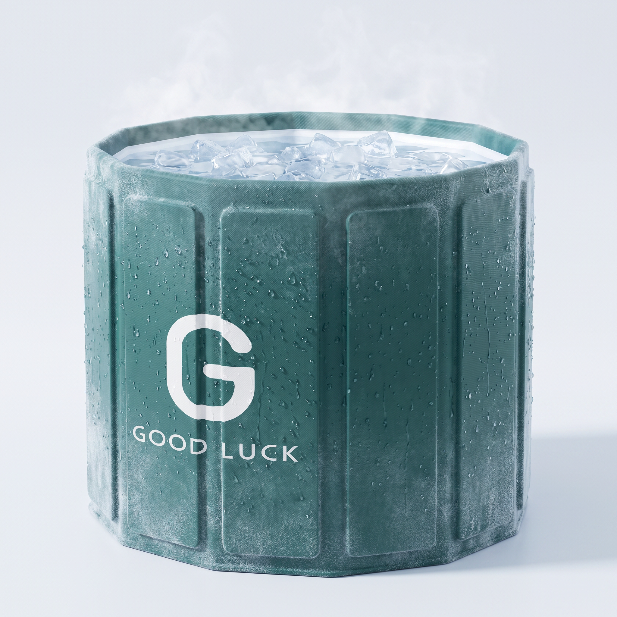 Foldable Ice Bath Tub with Lid