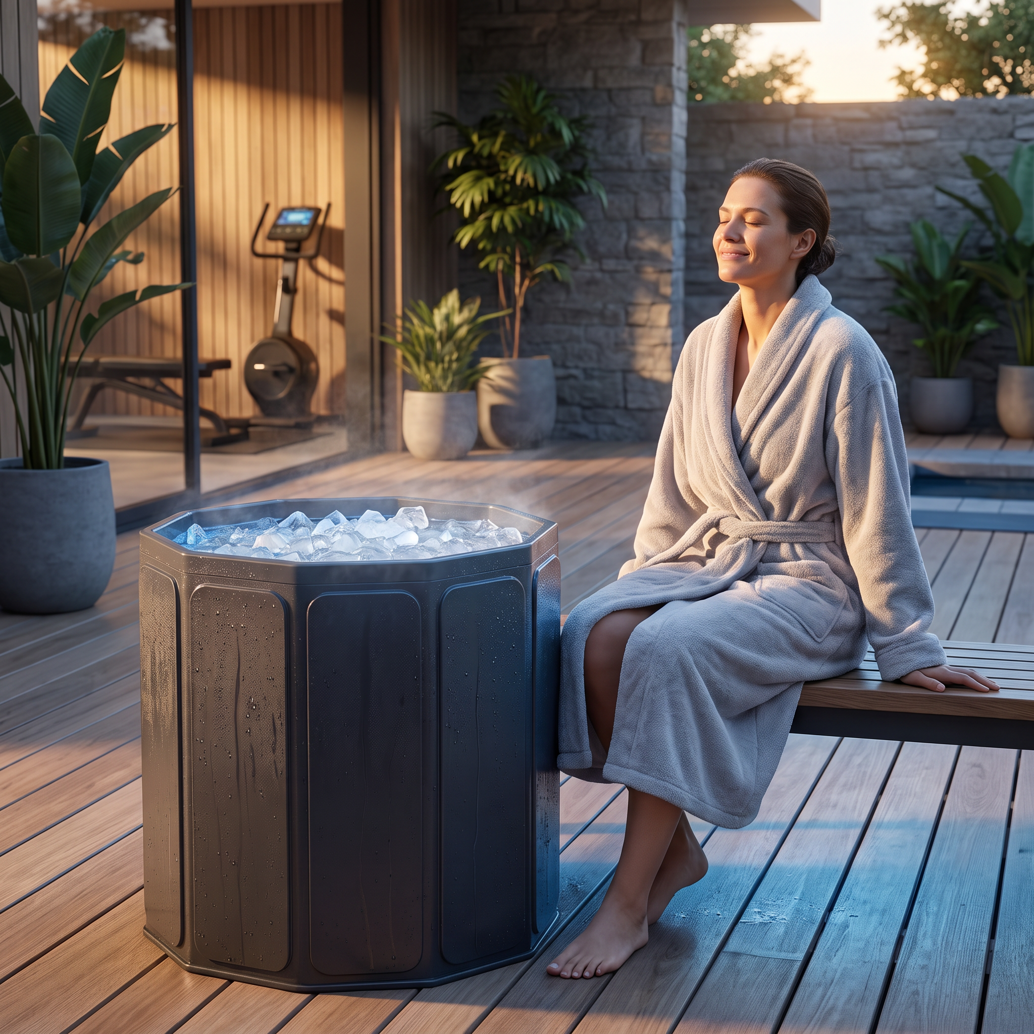 Cold Plunge Tub – 70cm Athlete Refreshing