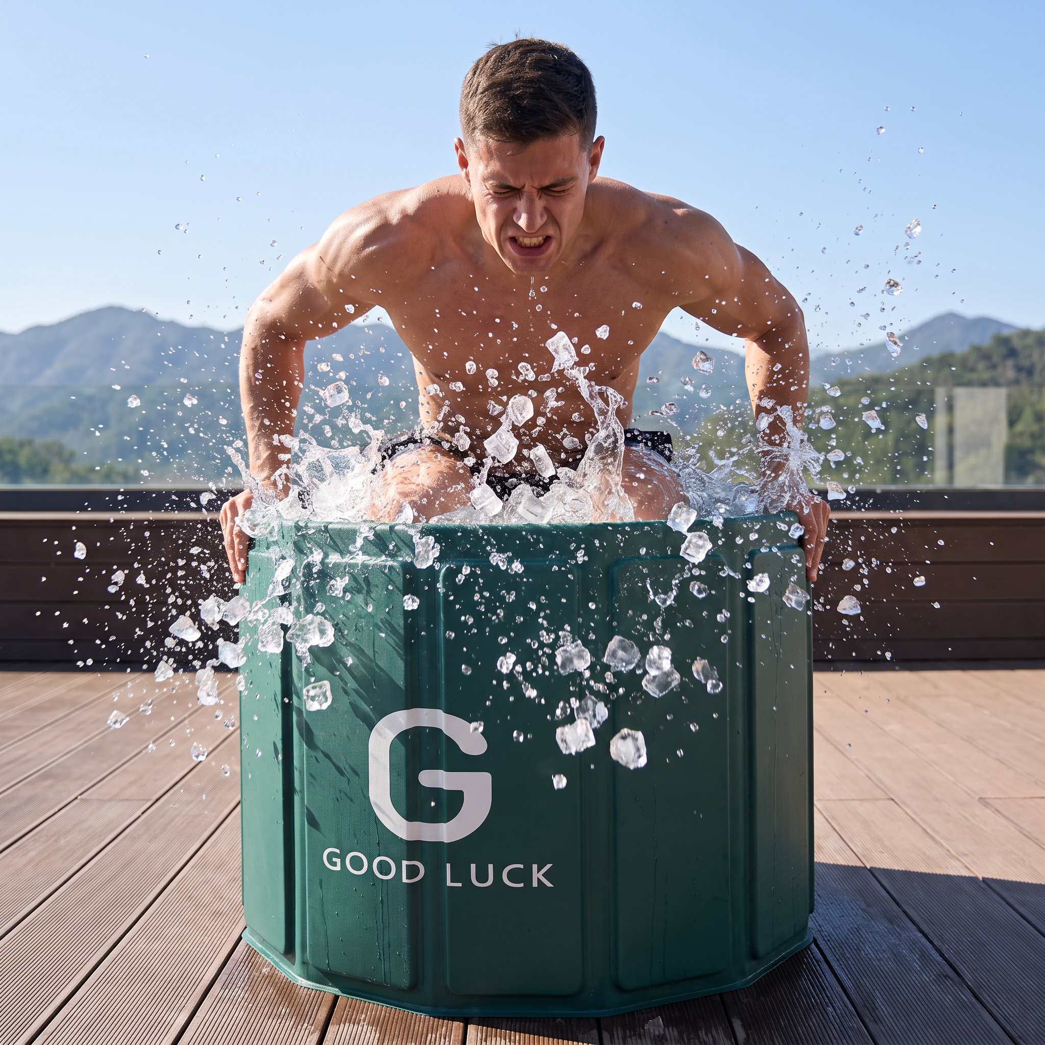 Ice Bath In Tub – Foldable Revive