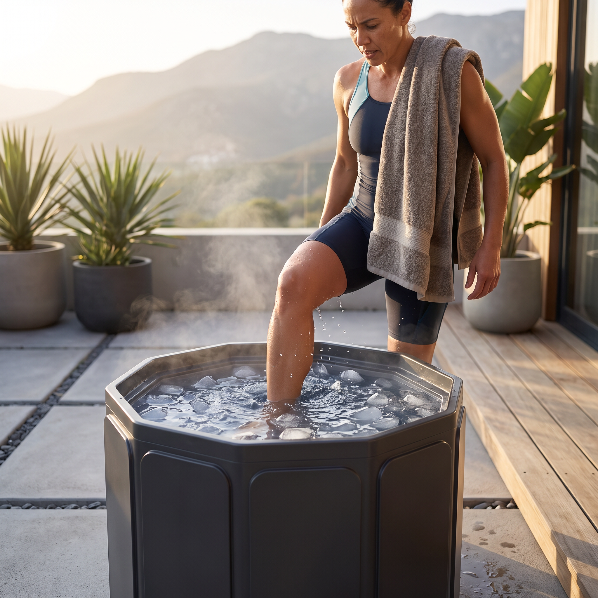 Cold Plunge Tub – 70cm Athlete Refreshing