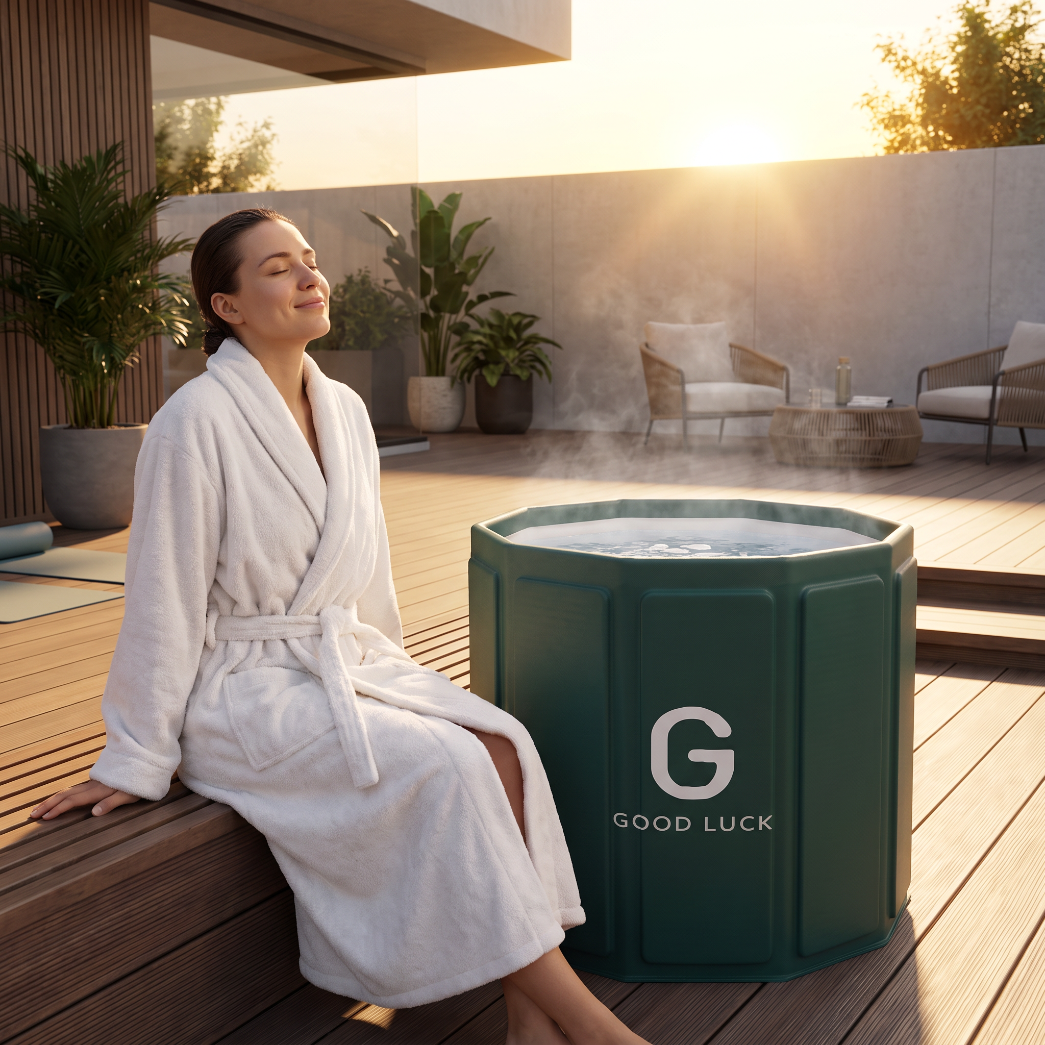 Ice Bath In Tub – Foldable Revive