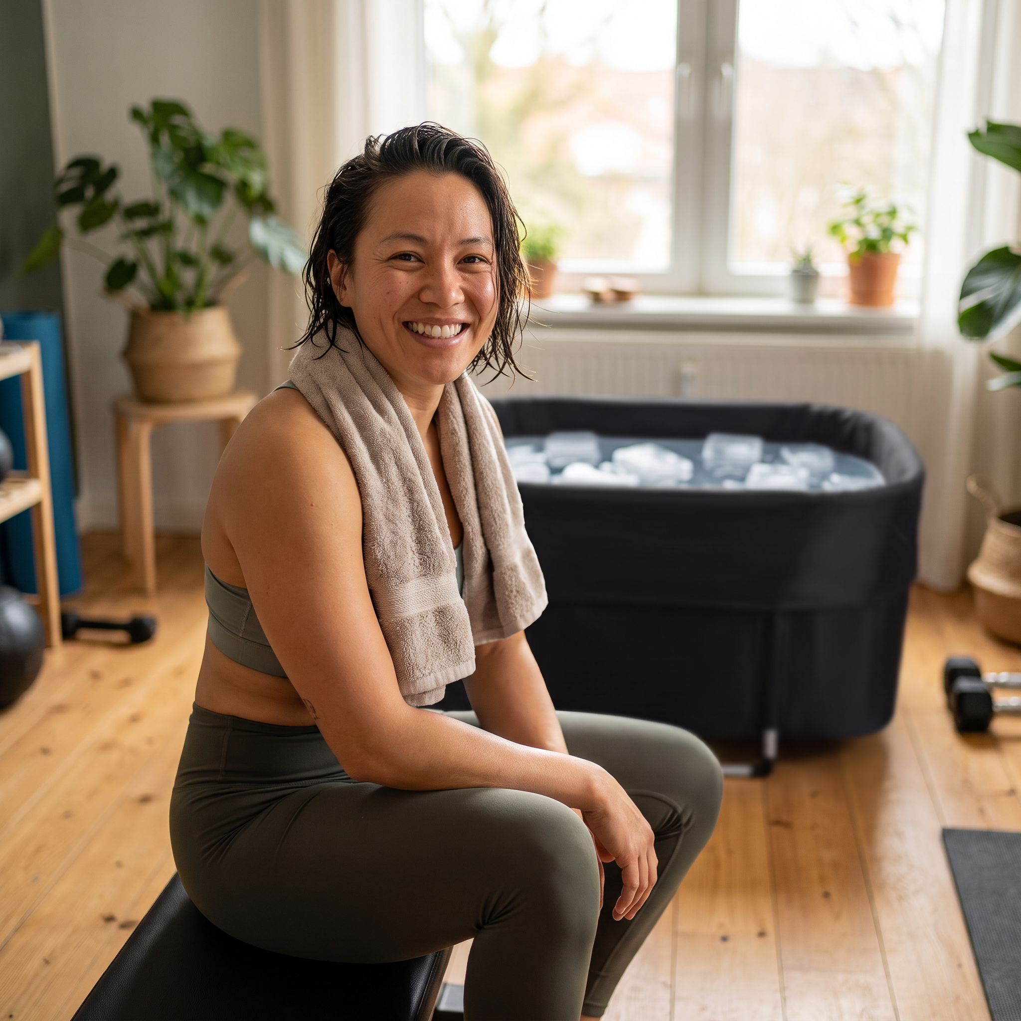 Metal Ice Bath – Floor-Standing Chill Reset