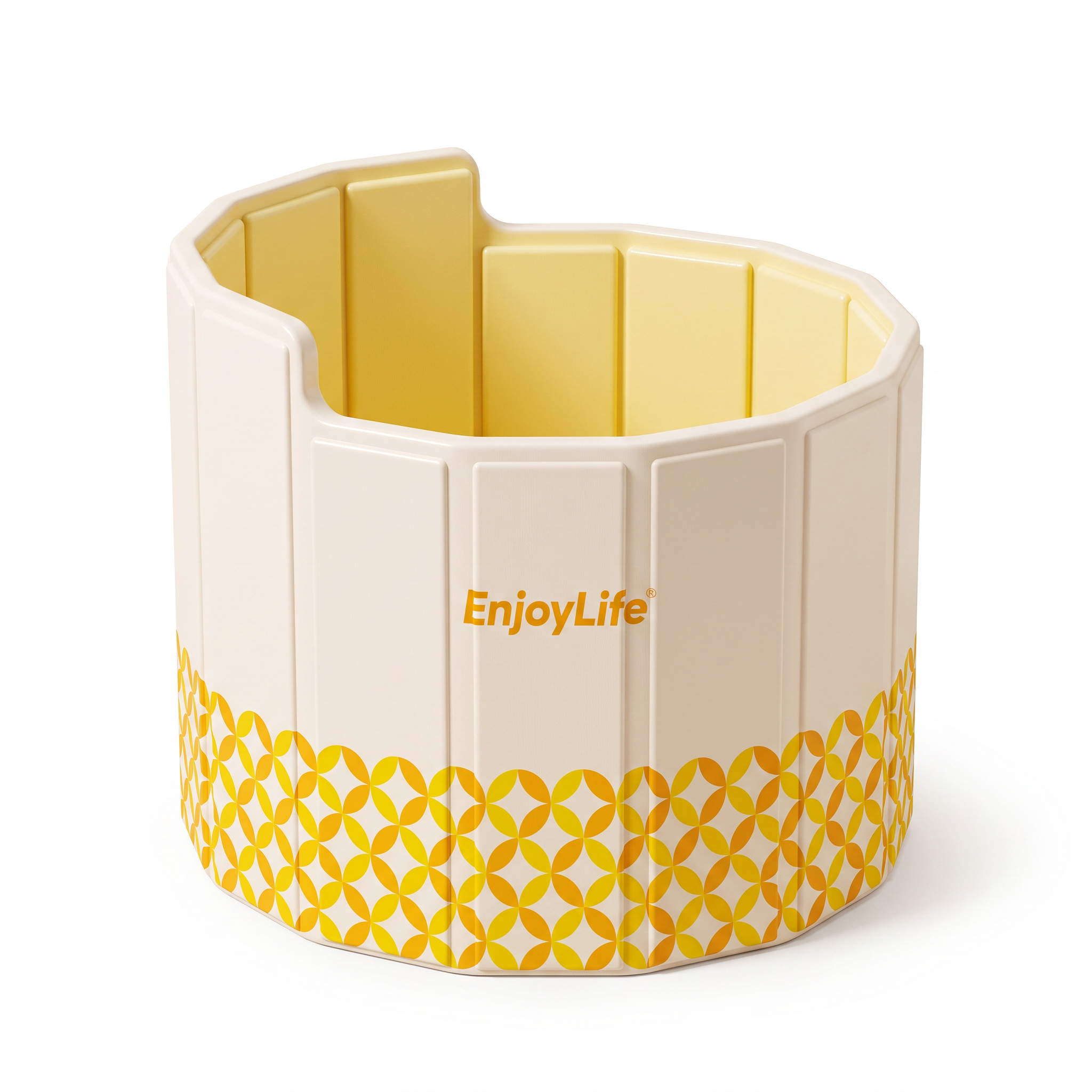 Round Ice Bath Tub – Yellow