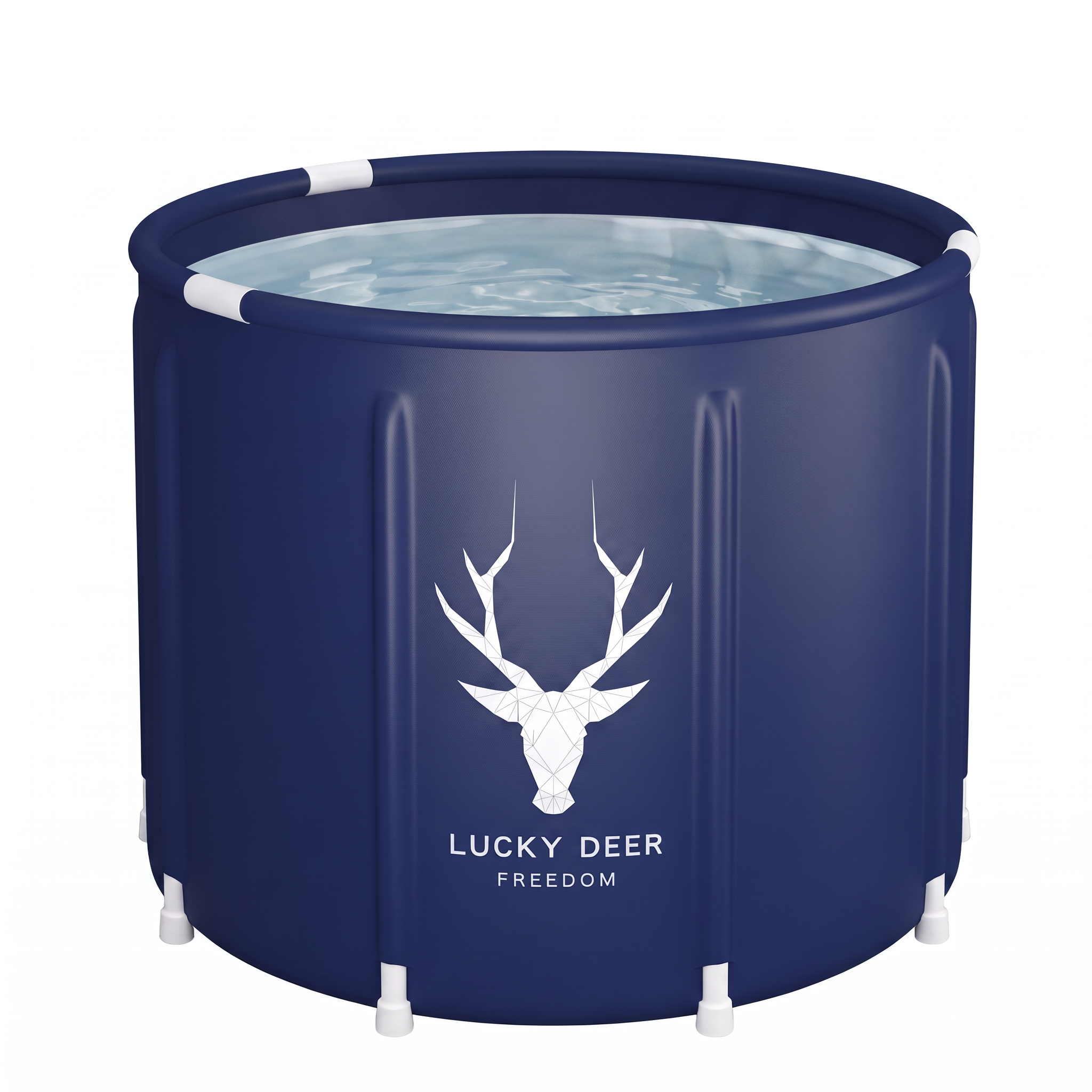 Elk Print Folding Bath Bucket