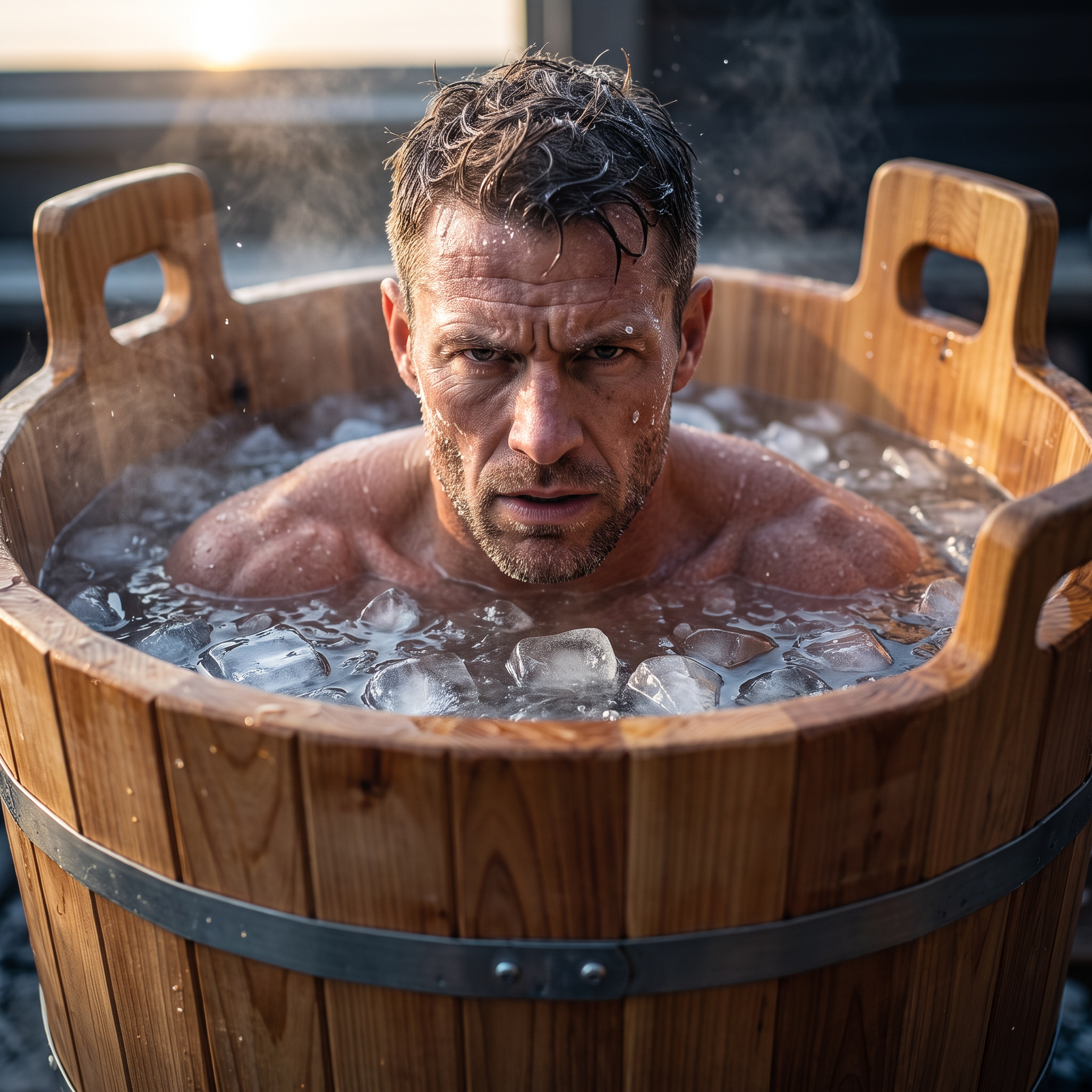 Ice Barrel – Round Fir Wood Chill Reset