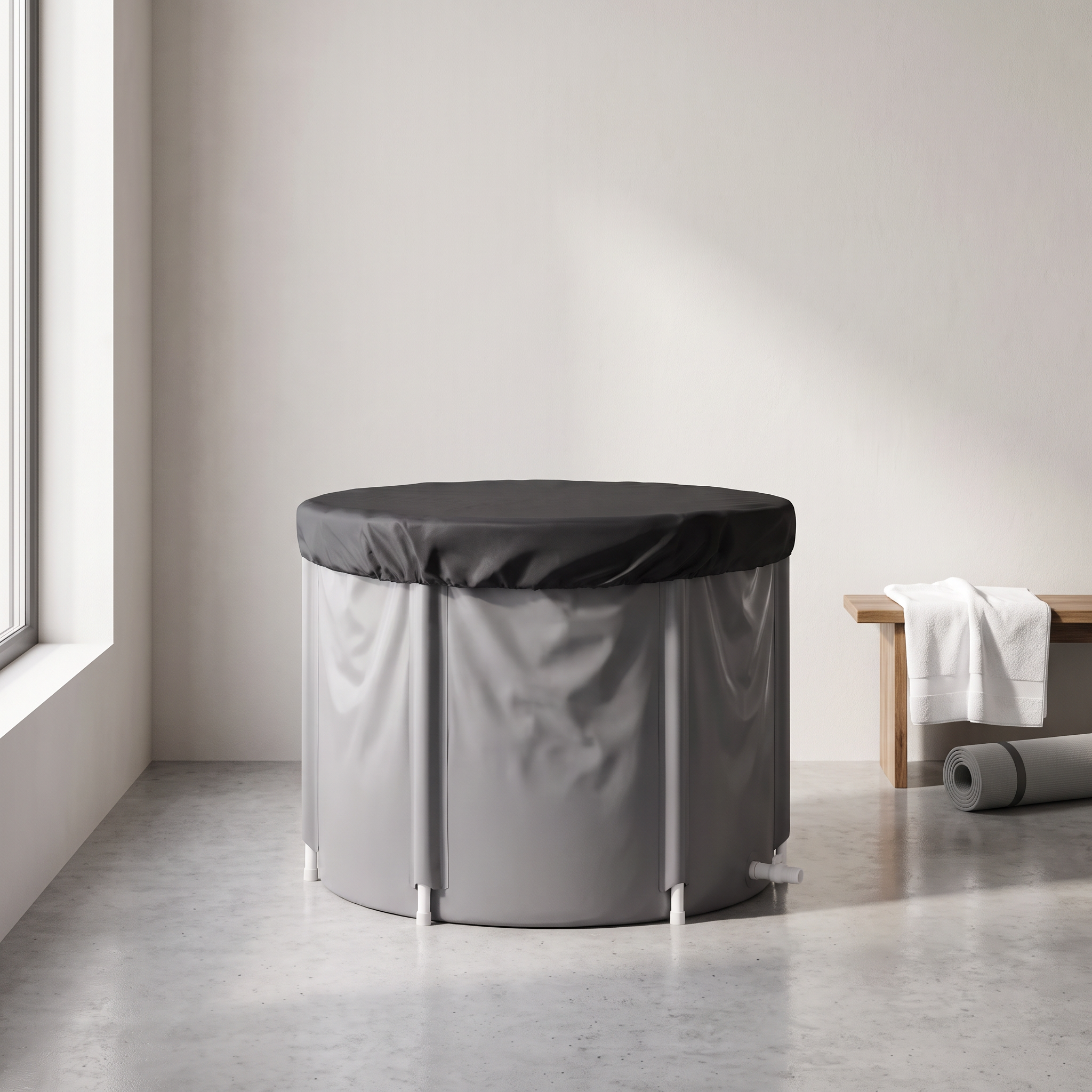 Ice Bath Insulated Lid Cover
