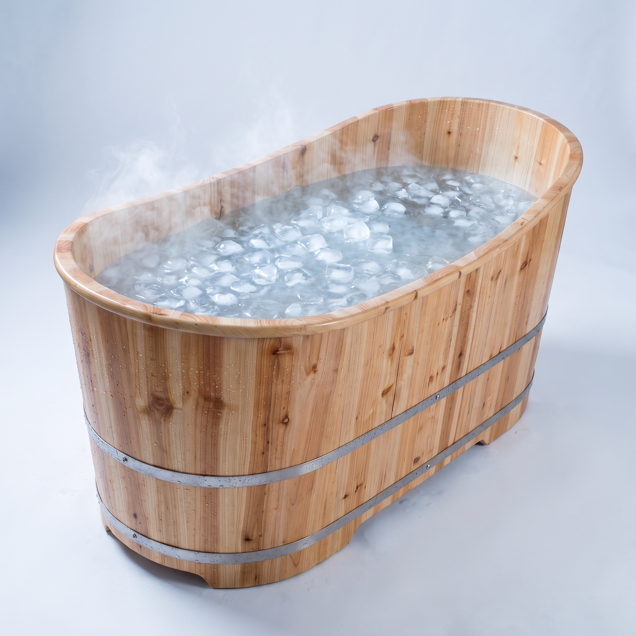 Fir Wood Bathing Barrel - effet froid vapeur