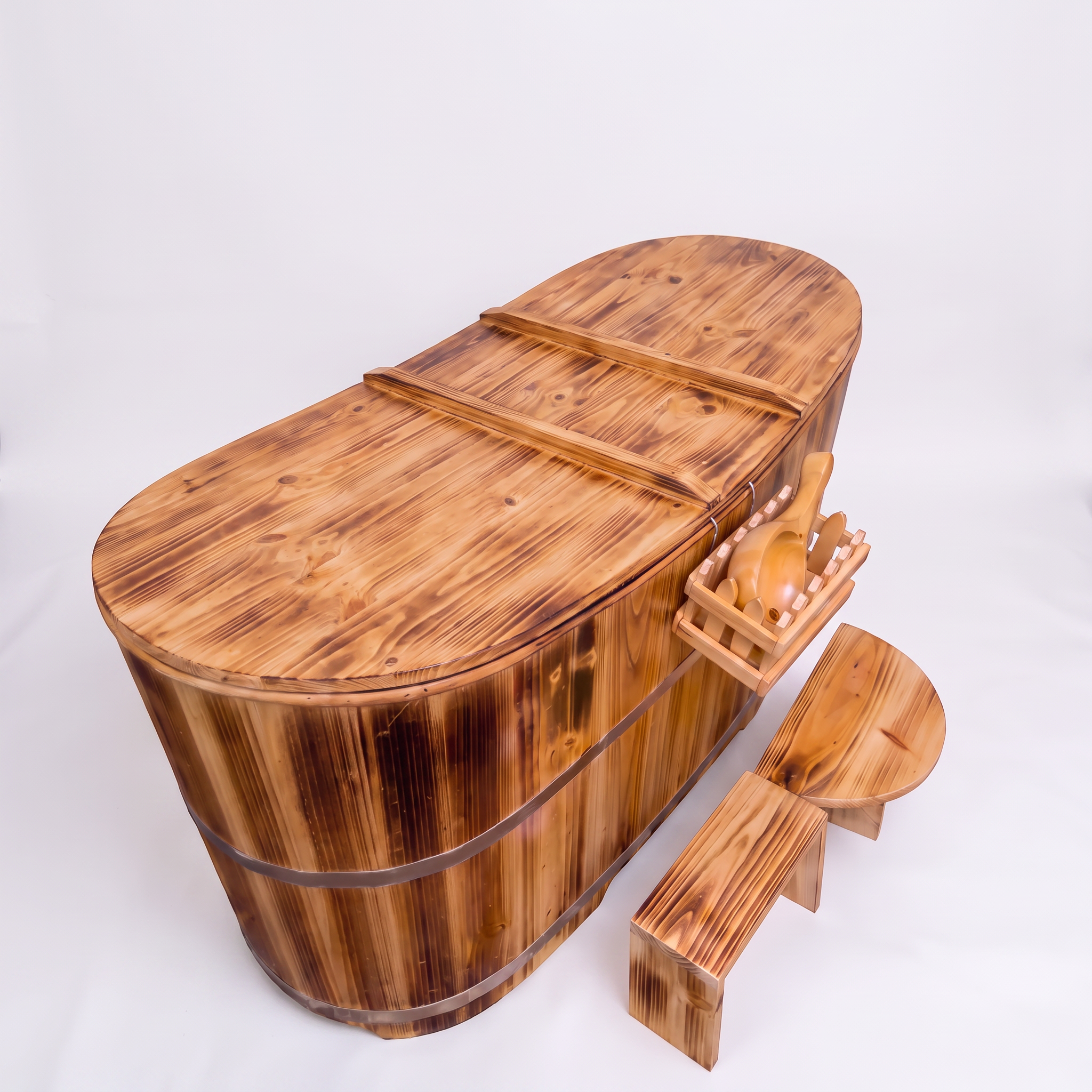 Barrel Ice Bath – Fir Wood Small Revive