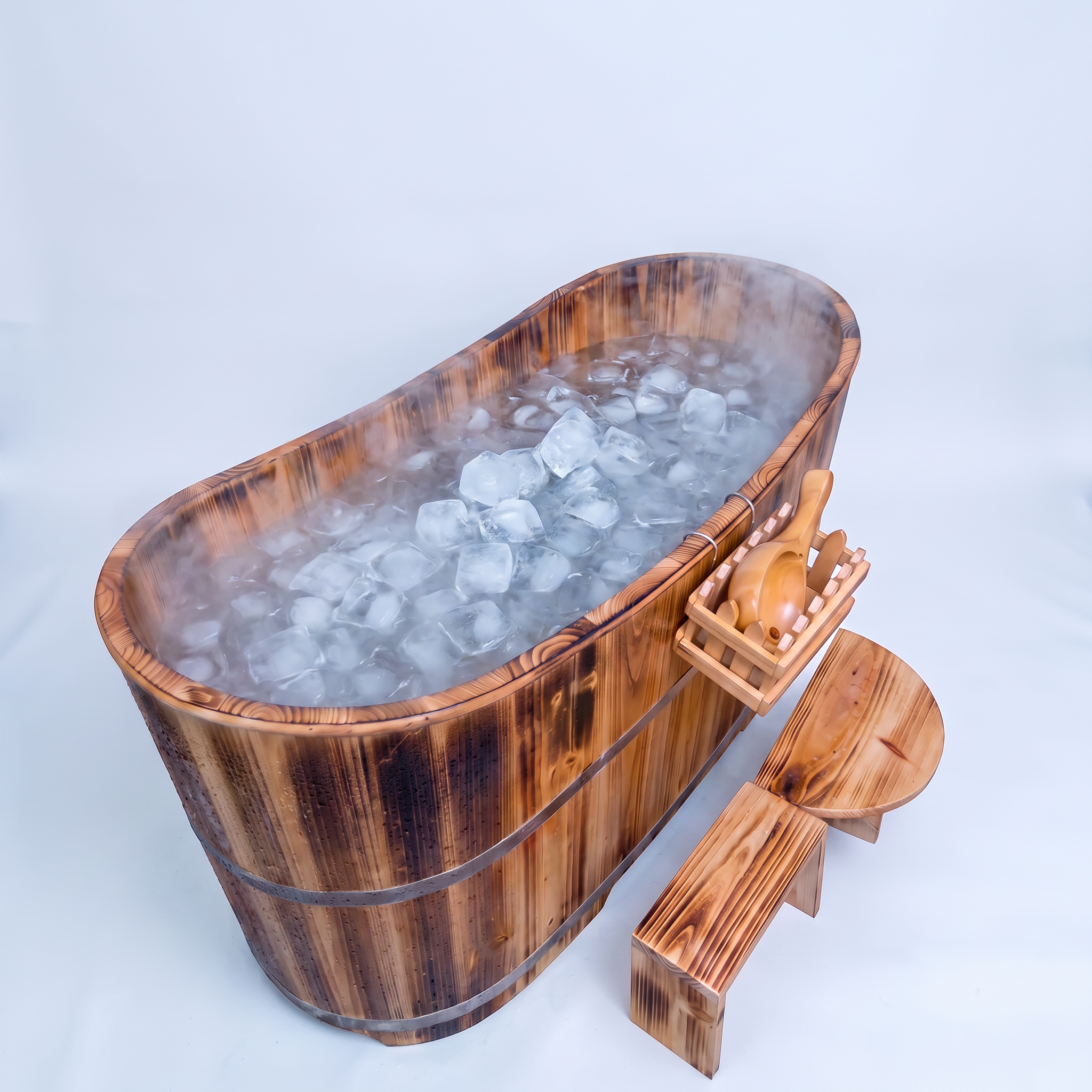 Barrel Ice Bath – Fir Wood Small Revive