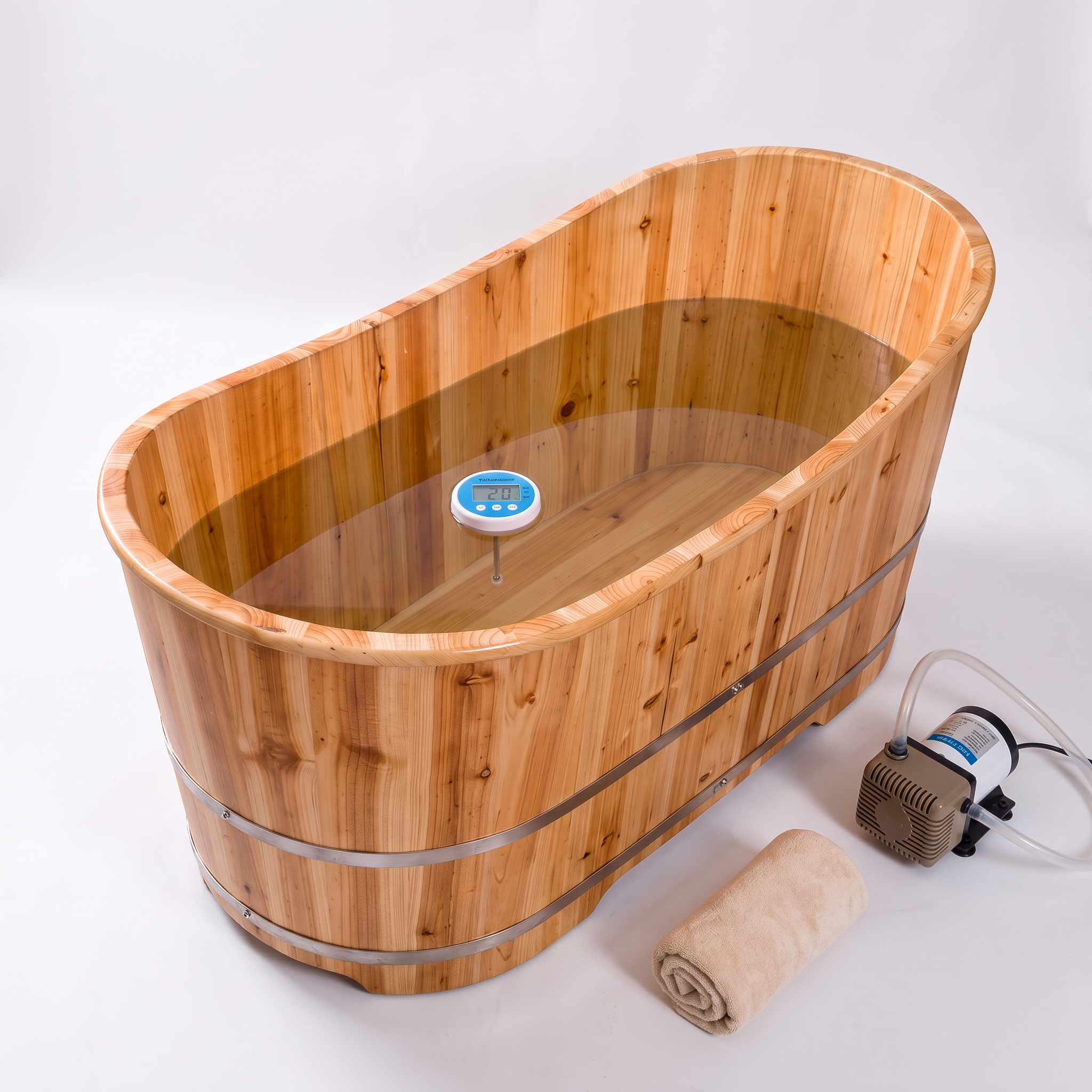 Fir Wood Bathing Barrel - ambiance accessoires