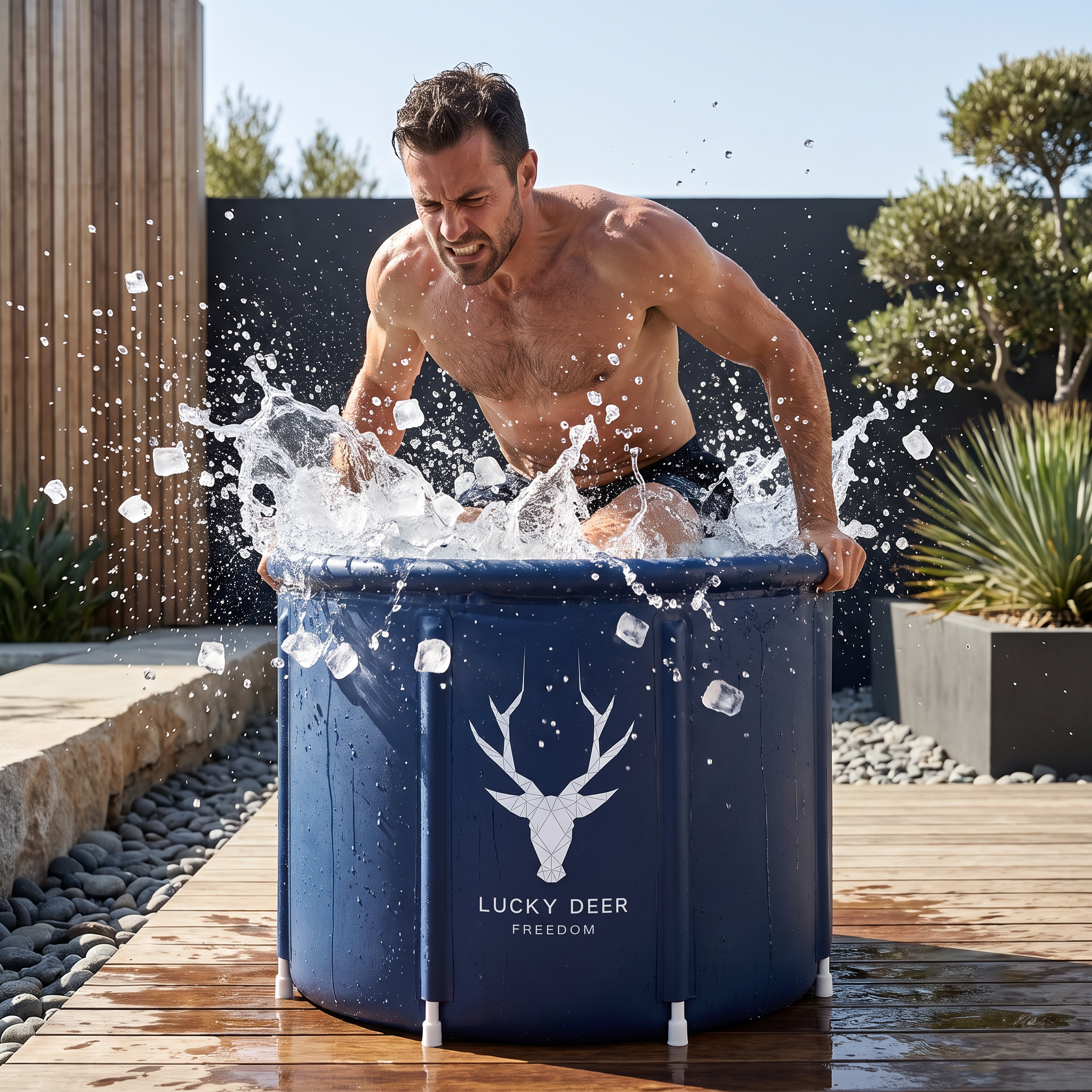 Ice Plunge Tub – Elk Print Refreshing