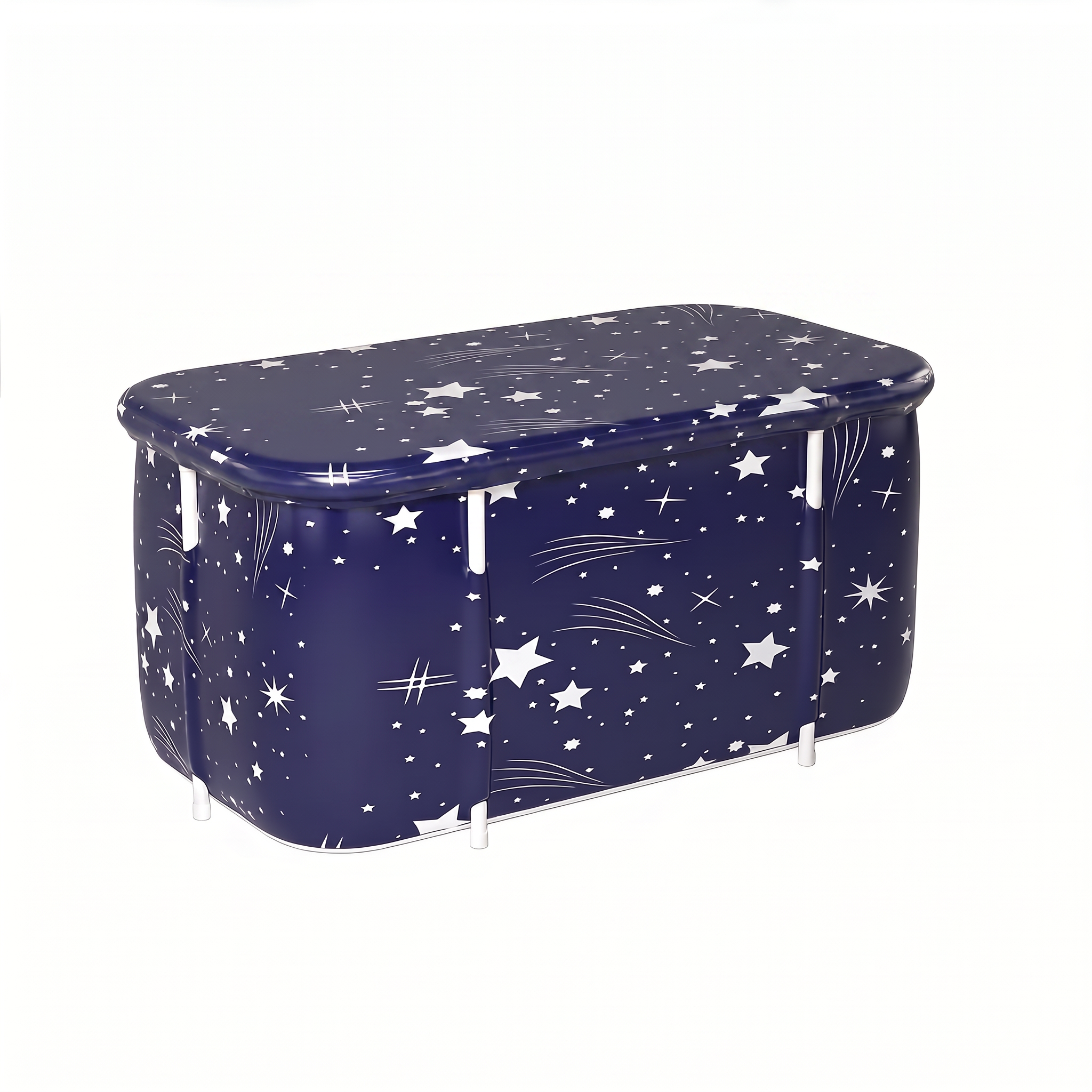 Folding Bathtub with Backrest