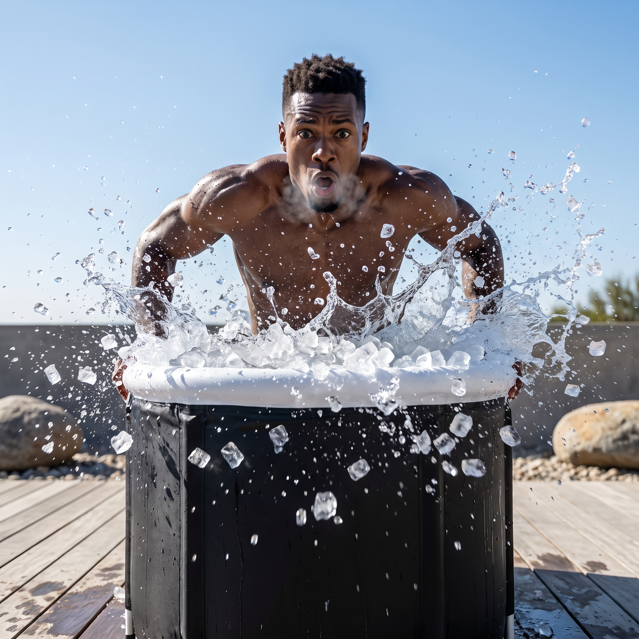 Metal Ice Bath – Floor-Standing Chill Reset