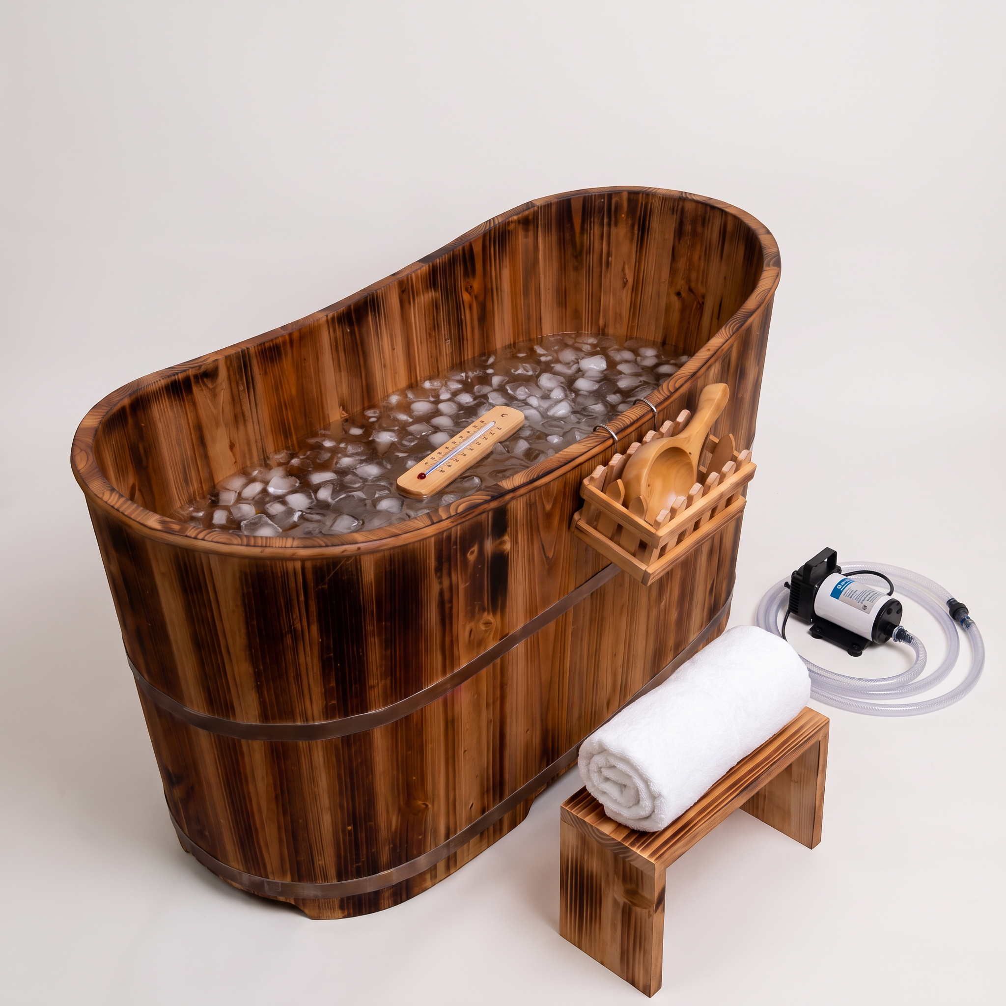Barrel Ice Bath – Fir Wood Small Revive
