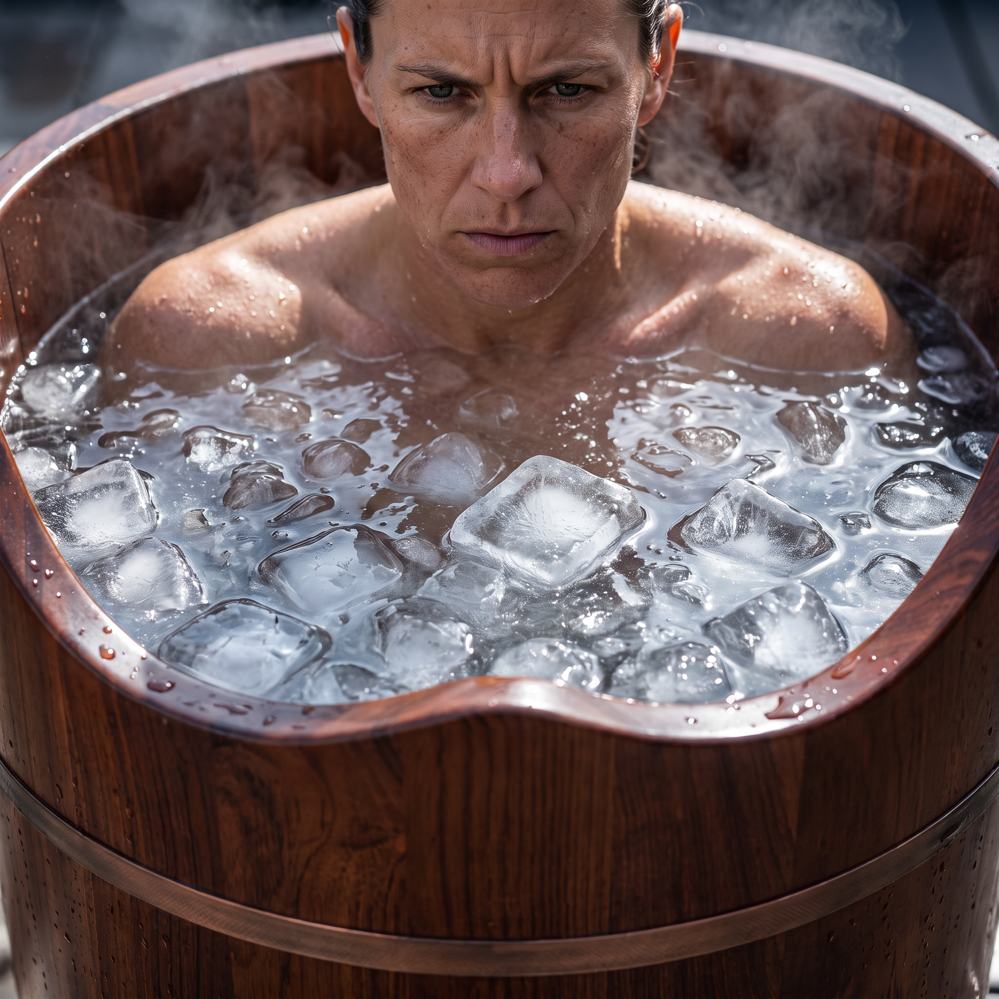 Cold Therapy – Wooden Foot Soak Revive