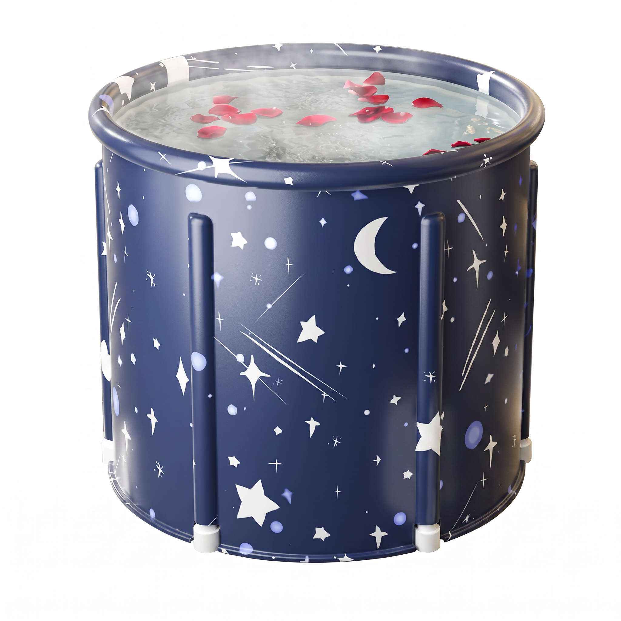 Starry Print Ice Bath Bucket